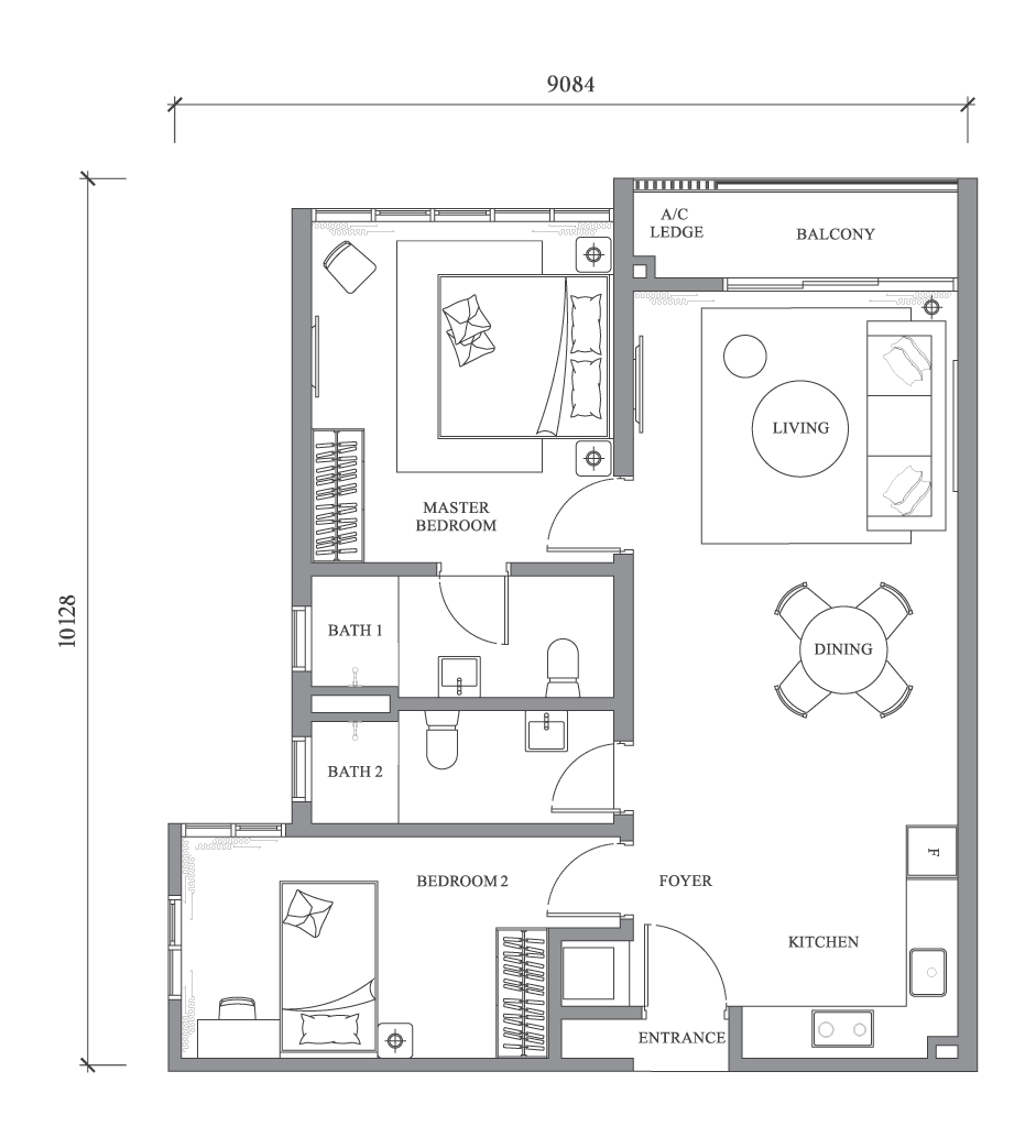 Type A4 Floor Plan
